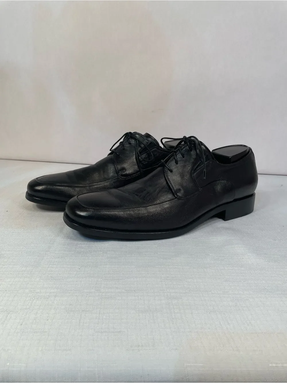 Classic Men's Black Leather Bruno Magli Rammola Shoes